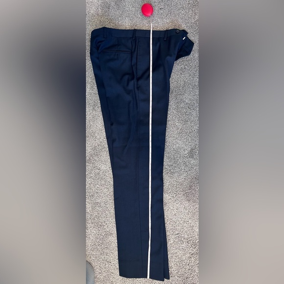 Pronto Uomo Modern Fit Suit Separates Jacket and Pants, Blue, 32 Waist - Picture 9 of 13